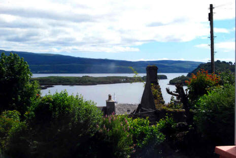 The View From The Dining Area  in The Rowans, Tobermory