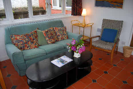 The Conservatory Seating Area  in The Rowans, Tobermory